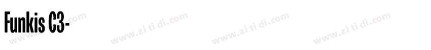 Funkis C3字体转换